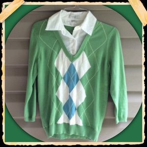 Van Heusen Argyle Sweater